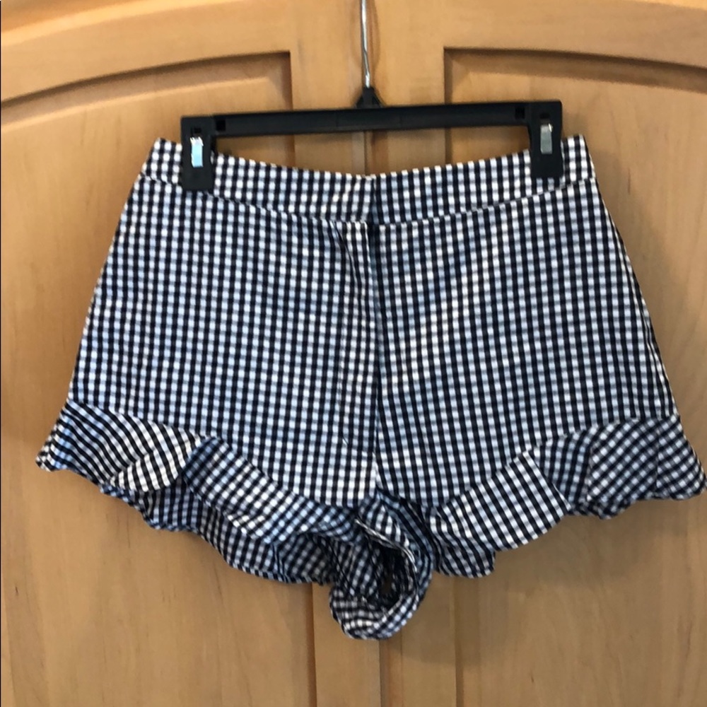 Nasty Gal. K Zell shorts with ruffle. Super cute